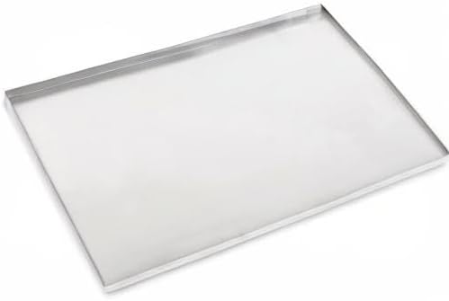 Metal Dog Crate & Kennel Replacement Tray/Pan, Stainless Steel, 52x34 in | Chew-proof, crack-proof, rust-resistant. Fits Most Standard 54 in Crates.