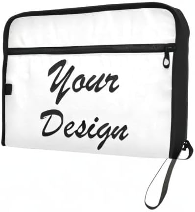13 Pocket Zipper Expanding File Folder A4 Custom Design | Accordion File Organizer with Front Pouch A4 Letter Size Portable Folders for Documents Receipt School Office Supplies