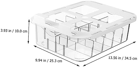Ipetboom Compartment Transparent Drawer Organizer Box for Underwear and Socks Bedroom Storage Holder with Dustproof Lid Multifunctional Closet Divider for Easy Access and Neat Sorting