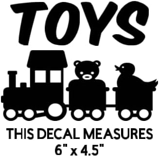 Storage Bin Organization Decals, Toys Style | Organize storage bins with easy-to-read vinyl label stickers.