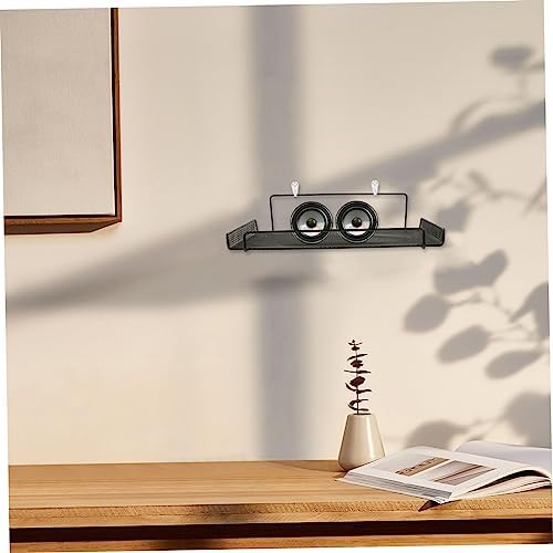 Zerodeko 2pcs Reliable Router Wall Mount Rack Living Room Camera Holder Cable Organizer Safe Design