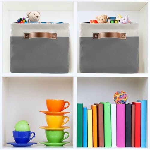 Personalized Dog Storage Basket with Handles, Customized Pet's Name and Photo Collapsible Storage Boxes Organizer Bag for Coats, Blankets, Clothes, 1PC