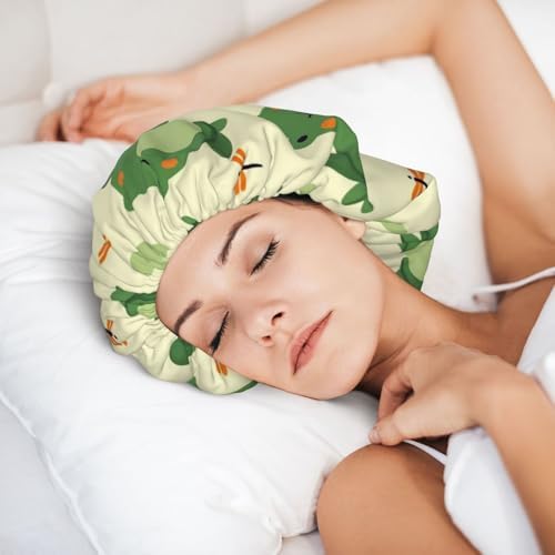 Adjustable Silk Satin Night Cap Women's Men's Sleep Cap