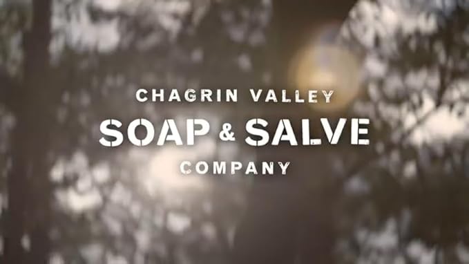 Chagrin Valley Soap & Salve Certified Organic Dog Shampoo and Conditioner - Dog Shampoo Itchy Skin Relief and Puppy Essentials - Natural Handmade Cedarwood Lavender, 3.8 oz Bar Soap