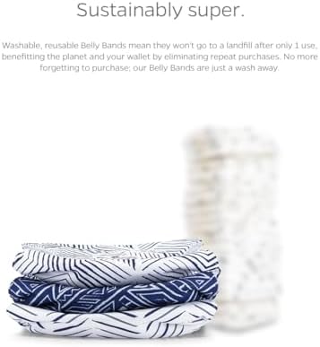 Pet Parents® Washable Belly Bands for Male Dogs (3pack) + Extendrs® of Durable Dog Diapers Male, Premium Male Dog Diapers & Dog Wraps (X-Small, Kahuna)