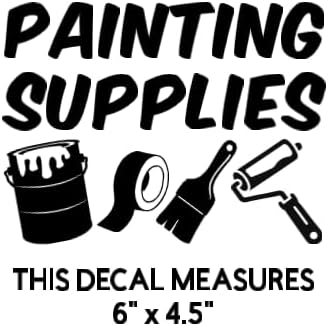 Storage Bin Organization Decals, Painting Supplies | Storage Bin Organization Decals, Vinyl Label Stickers, Bins Not Included