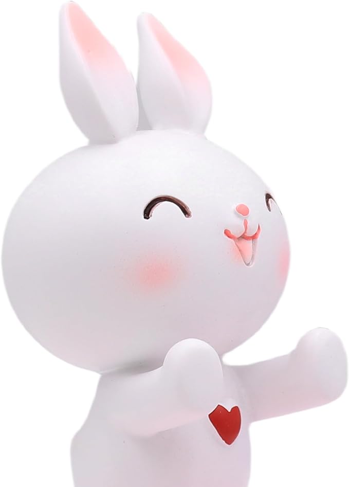 Cute Rabbit Cellphone Holder Stand Animal Smartphone Desk Stand for All Mobile Phones Bunny Phone Stand Desk Ornament