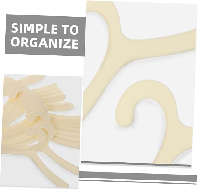 24pcs Mini Pet Clothes Hangers for Dogs and Cats and Stylish Pet Apparel Organizer for Closets Convenient Storage for Clothing