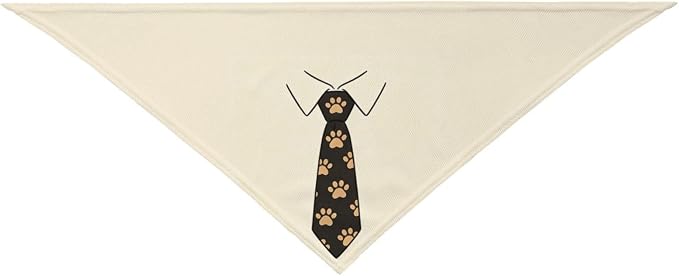 Teacher's Pet Dog Bandana,Funny Bandana Gift,Photo Prop Accessories for Dog Lovers Owner Gift,Triangle Reversible Fall Scarf, Adjustable (Yellow Tie)