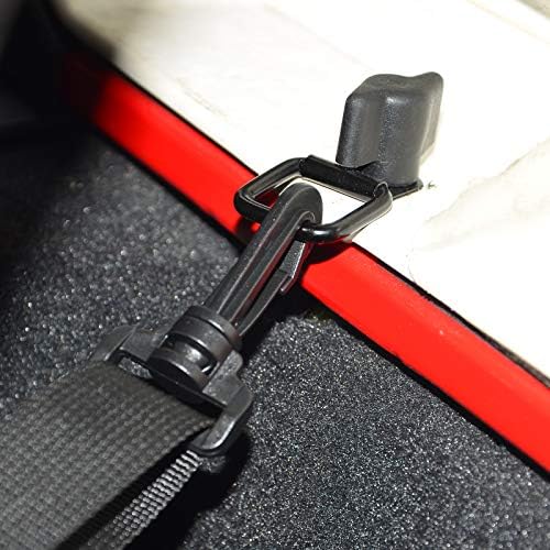 Goldfire Rear Seat Tool Organizers Cargo Net for Wrangler Storage Bag Trunk Cargo Holder Backseat Soft-Shell Carrier Car Pet Dog Barrier Divider Fits for Jeep JK JL 2007-2026 (Black,4 Doors Models)