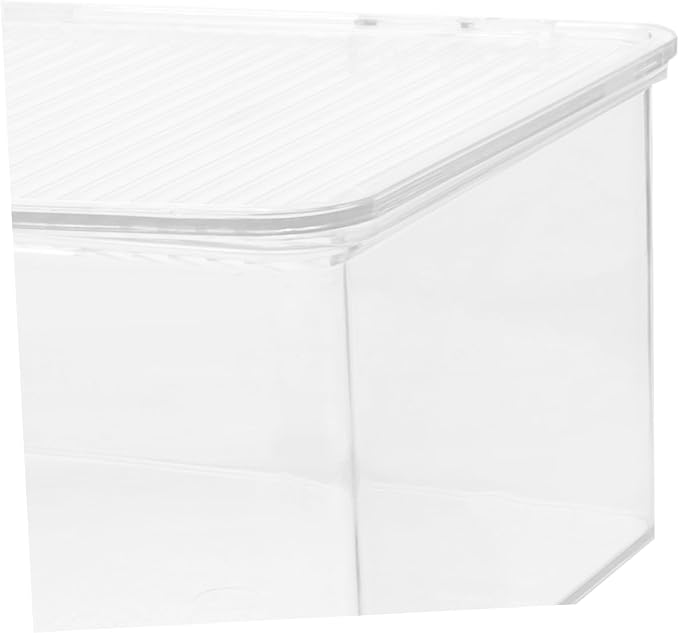 Portable DVD Storage Box with Lid, Dustproof PET Organizer | Large Capacity Container for CDs and Discs, Lightweight, Space Saving, Household Media Storage