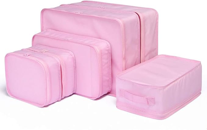 JJ POWER Travel Packing Cubes, Luggage Organizers with Shoe Bag