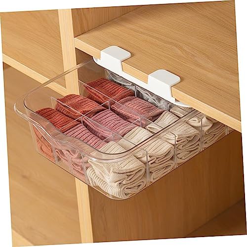 Pet Material 15 Grids Underwear Storage Box Sock Organizer for Closet Wall Mount