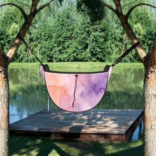 Abstract Watercolor Car Seat Organizer-Backseat Storage Bag for Travel