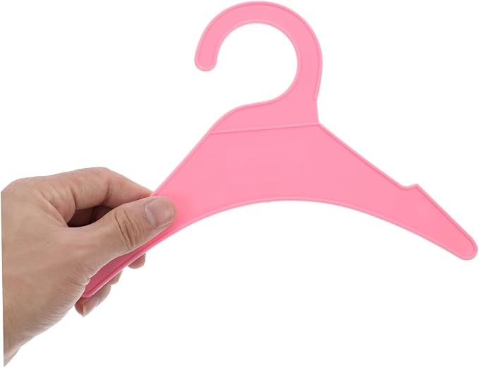 BESPORTBLE 10pcs Pet Clothes Hangers Dog Apparel Organizers for Small Dogs Cats Non- Plastic Garment Rack Space-Saving Design for Pet Clothing Storage
