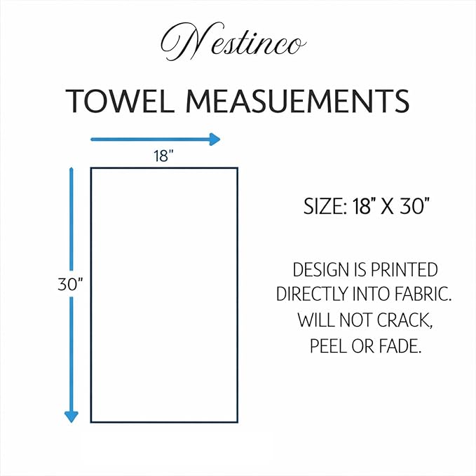 Set of 2 Waffle Weave Kitchen Towels, 380 GSM Absorbent Quick-Dry Microfiber Dish Towels, Funny Dog Tea Towels, 18 x 30 Inches, Gift for Dog Lovers, Kitchen Decor