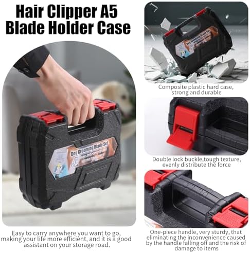 Dog Grooming Clipper Blade Assembly Holder Case for Professional pet grommer