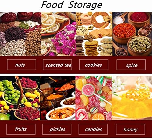 Lyellfe 4 Pack Clear Plastic Jars, Half Gallon Wide Mouth Storage Container | Leak-proof Empty Plastic Jar for Flour, Dry Goods, Cookies, Candy, Airtight Food Storage, BPA Free