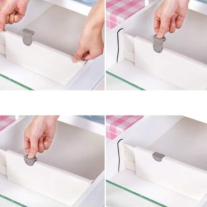Drawer Divider Mager Adjustable Divider Can be Expanded, Can be Used in Bedroom, Bathroom, Closet, Wardrobe