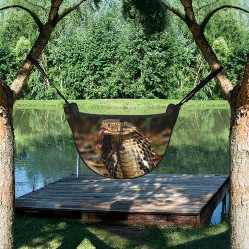 Cobra Pattern Car Seat Organizer-Backseat Storage Bag for Travel