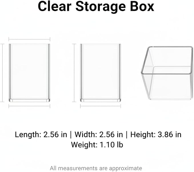PET Plastic Storage Box
