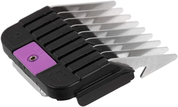 Wahl Pro Animal Stainless Steel Attachment Combs - 8 Cutting Lengths - Color-Coded Dog & Cat Clipper Guides - Animal Grooming Essentials - Snag-Free Cutting - Multicolor 2