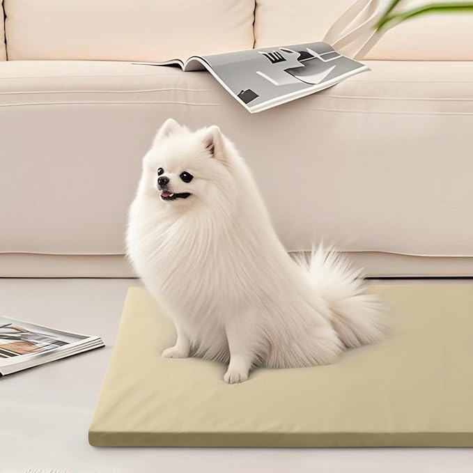 Dog Mat,27"x 42"Dogs Crate Pad,Indoor Non-Slip & Waterproof Dog Mat,Easy Wipe Clean in Seconds,Sleeping for Floor,Car,Sofa,Crate