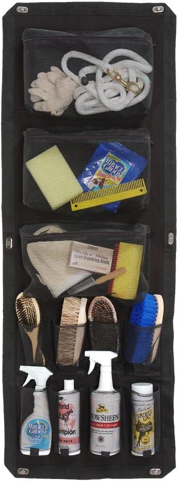 Tough 1 Hanging Grooming Caddy Black