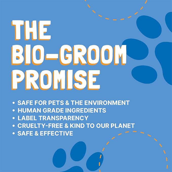 Bio-Groom Oatmeal Dog Shampoo - for Allergies and Itching, Cruelty-Free, Dog Bathing Supplies, Puppy Shampoo for Sensitive Skin, Product Made in USA, Anti-Itch - 1 Gallon