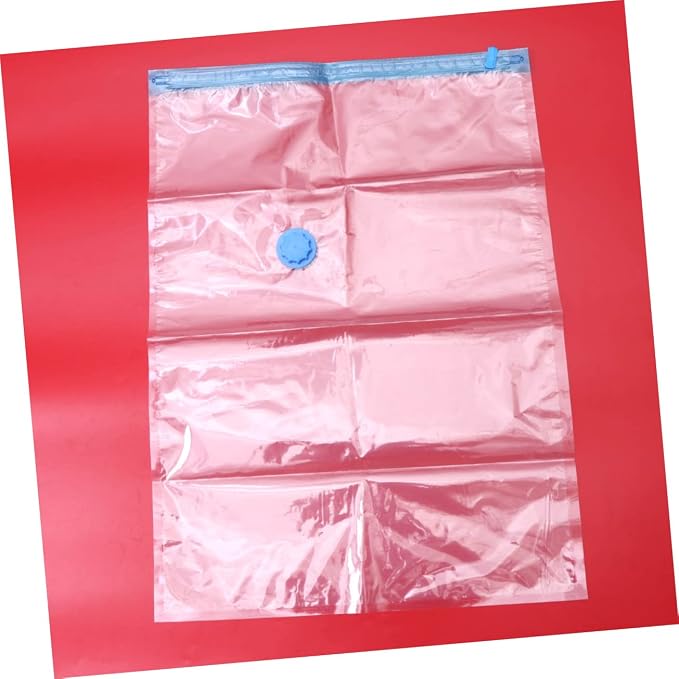 Vacuum Seal Bags for Clothing 10 Pack Manual Air Pump Space Saver Compression Bags for Bed Sheets Pillowcases