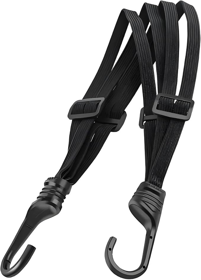 Car Nets Car Trunk Organizer Elastic Strap For Jeep For Wrangler TJ JK JL For Gladiator JT 1997-2025 Heavy Duty Cargo Strap Rope Hook Accessories Cargo Net (1pc)