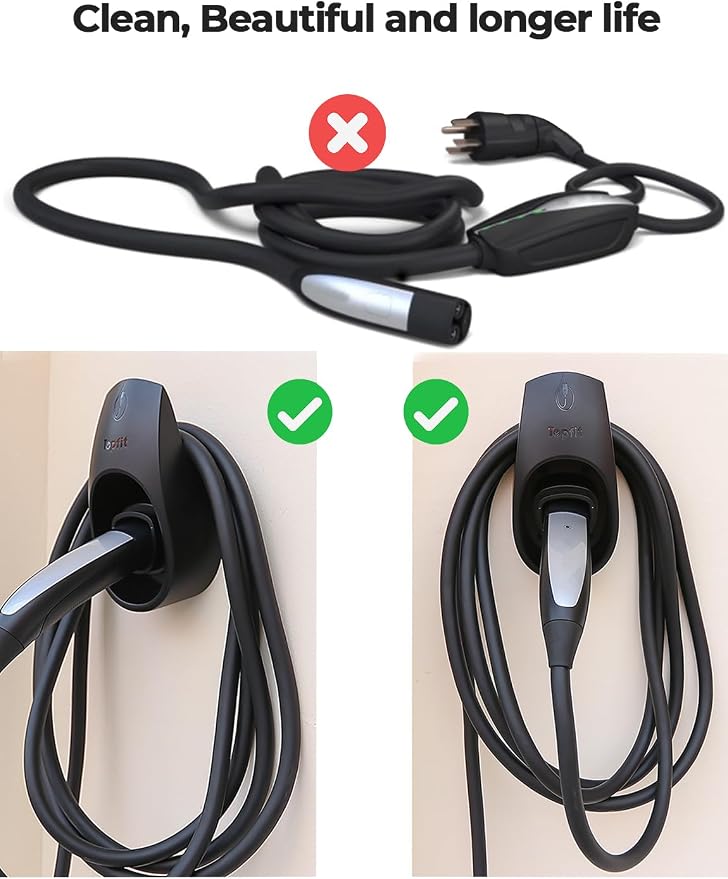 BMZX EV Charger Holder for Tesla Model 3/Y/S/X