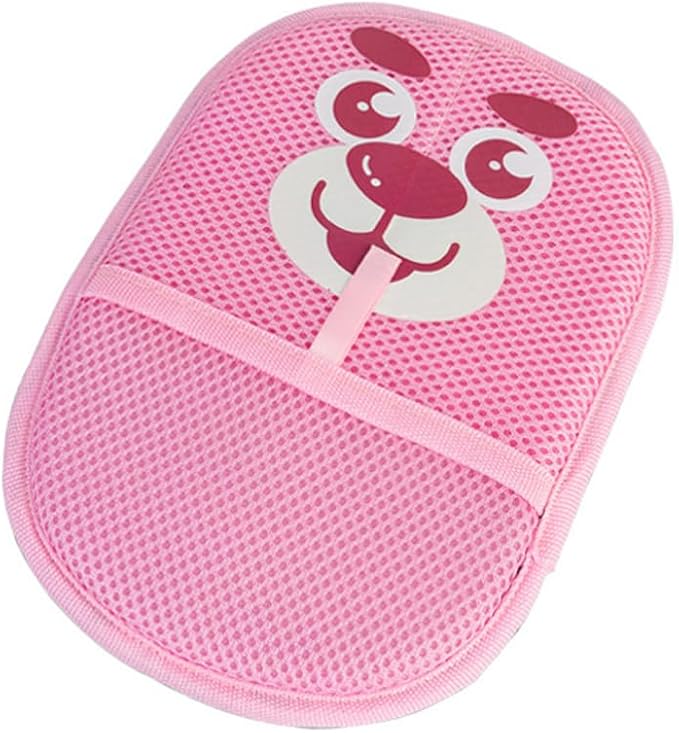 2Pack Pet Hair Removal Glove Pink Electrostatic Gloves Pet Hair for Cats & Dogs, Reusable & Easy Clean Pet Hair Removal Tool, Comfortable Fit Dog Hair Remover