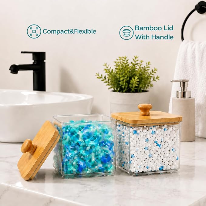 4 PACK Stackable Trash Bag Dispenser Organizer, Multi-Purpose Under Sink Garbage Bag Storage Holder for Kitchen Cabinet Pantry Laundry Room Grocery Plastic Bag Container Organizer