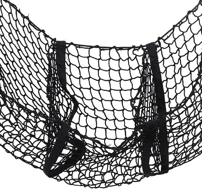 Car Nets Cargo Net Trunk Bed Organizer Mesh Storage Net Truck Accessories Bed Grocery Holder For SUV Car Pickup Truck Bed Cargo Net (Black)
