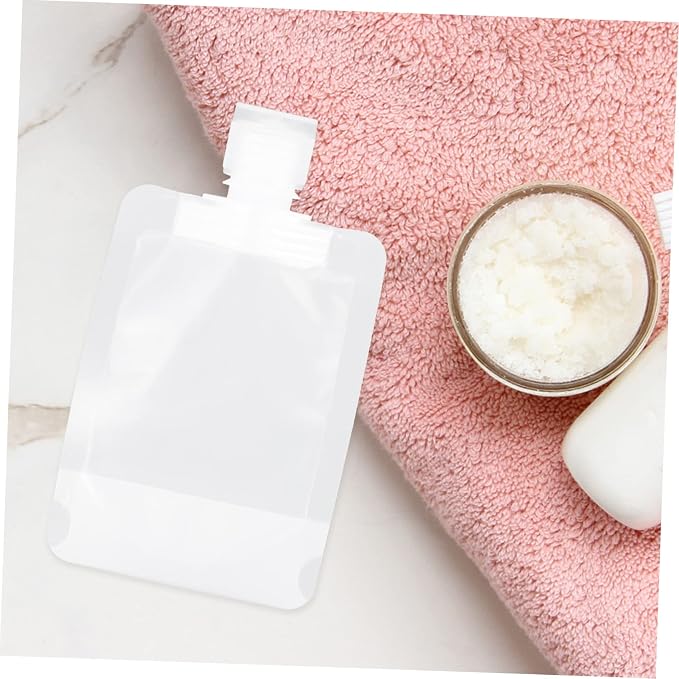 45pcs Makeup Bag Organizer Travel Lotion Pouches Reusable Squeeze Bags Daily Use Travel Kit Portable and Leakproof for Your Beauty Needs