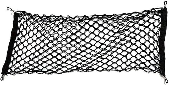 Car Nets Car Trunk Net Luggage Nylon Mesh Truck Storage Organizer For A4 B9 B8 A3 8Y 8P 8V A5 A6 Q3 Q5 Q7 Network Pocket Accessories Cargo Net (92.5X42cm)