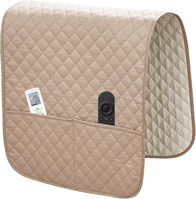 Couch Armrest Covers Multifunctional, Comfortable, Anti-Slip, | Recliner Arm Protector for Books Tablet Phone TV Remote Cellphone Book Phones Pets Chocolate Remote Control Snack
