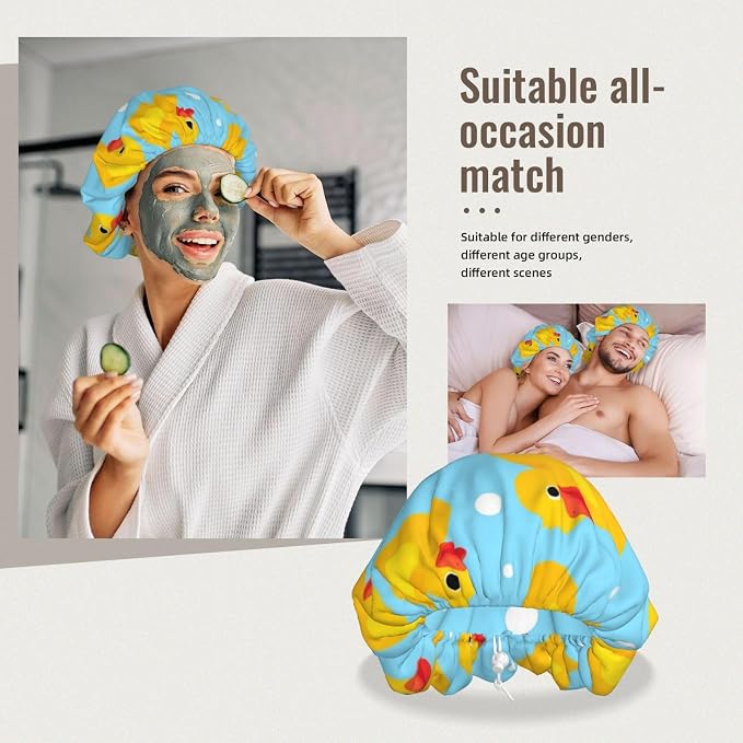 Adjustable Silk Satin Night Cap Women's Men's Sleep Cap