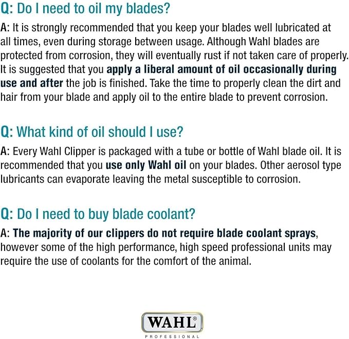 Wahl Professional Animal 10 Medium Competition Series Detachable Blade with 1/16-Inch Cut Length (2358-100)
