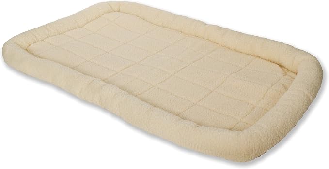 Pet Lodge® Fleece Pet Bed | Crate Pad | Machine Washable Dog Bed | Easily Storable