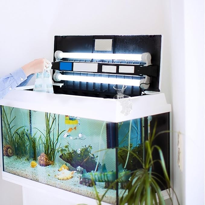 Abaodam Acrylic Shrimp Feeder Tube 10cm Wall-Mounted Aquarium Fish Tank Feeding Tool for Shrimp and Small Fish Aquarium Supplies