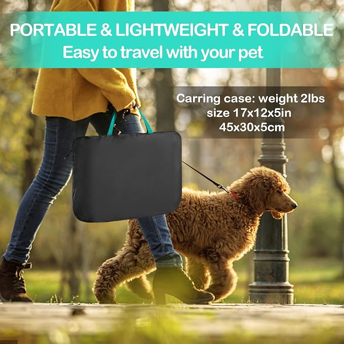 Foldable Pet Playpen, Pop Up Dog Kennel Tent for Indoor and Outdoor Use | Foldable Pet Playpen, Pop Up Dog Kennel Tent for Indoor and Outdoor Use