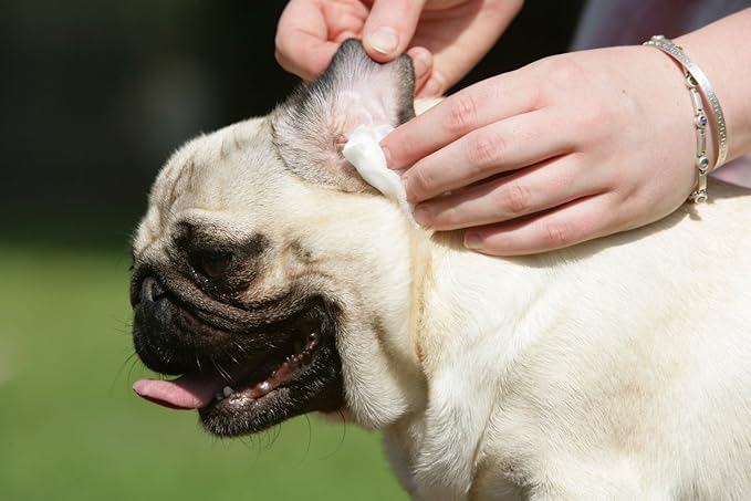 Doctor BEASLEY'S Advanced Ear Bomb is a Powerful 1 Step Cleaning Solution Treatment for Dog Ear Infections; Cleaner Replaces Drops, Vet Visits, Medication, Antibiotics for Yeast and Fungus, 8 Ounce