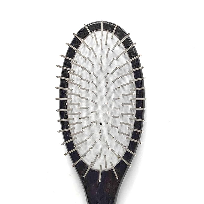 Chris Christensen Dog Brush, 20 mm. Ice Slip Max Dematting Pin Brush, Specialty Brushes, Groom Like a Professional, Remove Tough Mats and Tangles, Rounded and Grounded Pins, Doesn't Pull Coat, Large