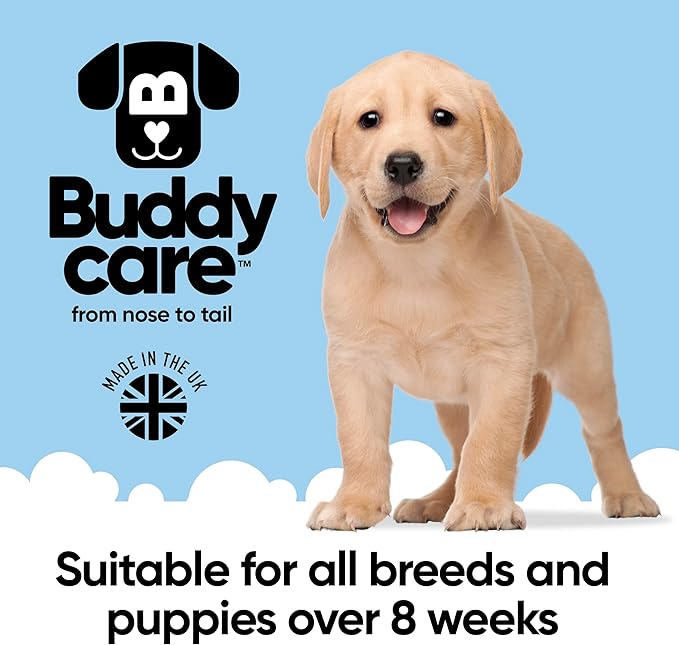 shed Control Dog Shampoo by Buddycare | Dry Skin & Itchy Skin Relief for Smelly Dogs | Deep Cleansing for Dogs Puppy Sensitive Skin | Lemongrass Scented | with Aloe & Vitamin B5 (16.90oz)