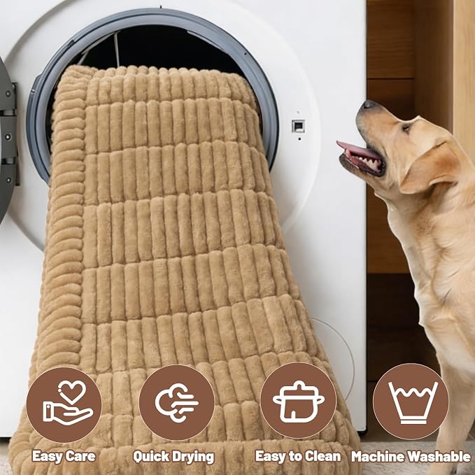 Dog Bed for Car Back Seat, Waterproof Dog Blanket for Car, Brown | Dog Bed for Car, Back Seat Dog Bed, Washable & Non-Slip Travel Pet Mat for For the Back Seat and Trunk, Fits Car, Truck & SUV