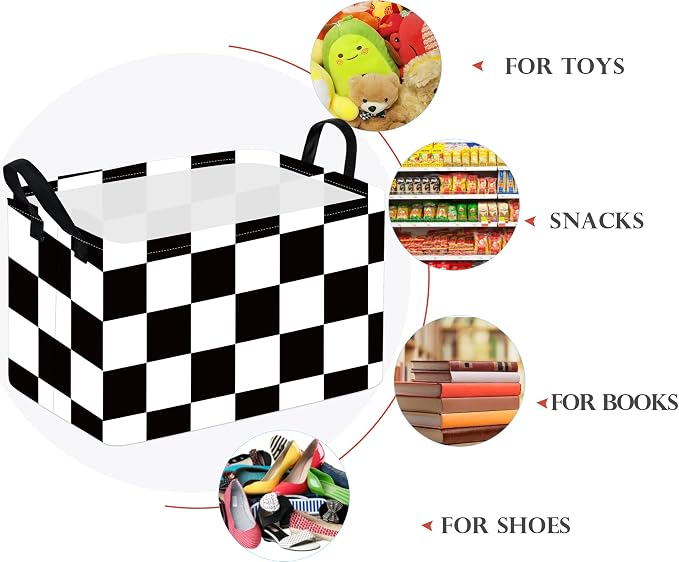 Baby Storage Basket Nursery Box Laundry Hamper Organization Bins for Toys and Clothes with Handles