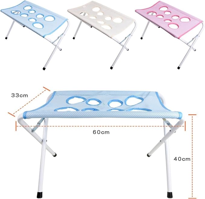 Pawspa Bath Hammock,Dog Bathing Hammock Stand for Tub, Pink