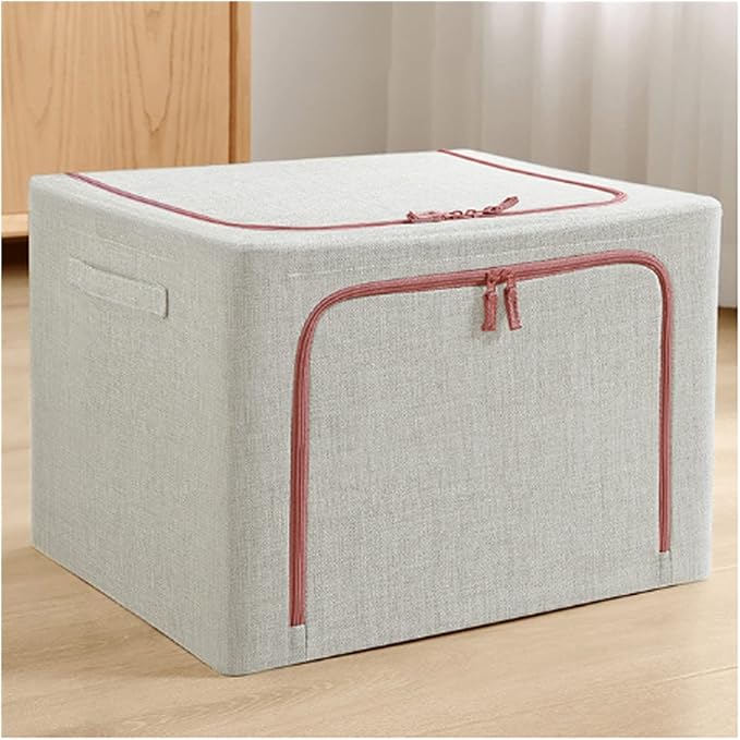 Folding Closet Organizers,dresser storage box,Drawer Organiser Clothes Clothes Storage Box Finishing Wardrobe Toy Storage Cabinet Fabric Foldable Quilt Storage Car Trunk Organizer Pet House (Color : B